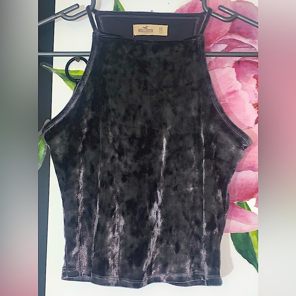HOLLISTER  🩶 GREY VELVET tank top - Picture 2 of 8